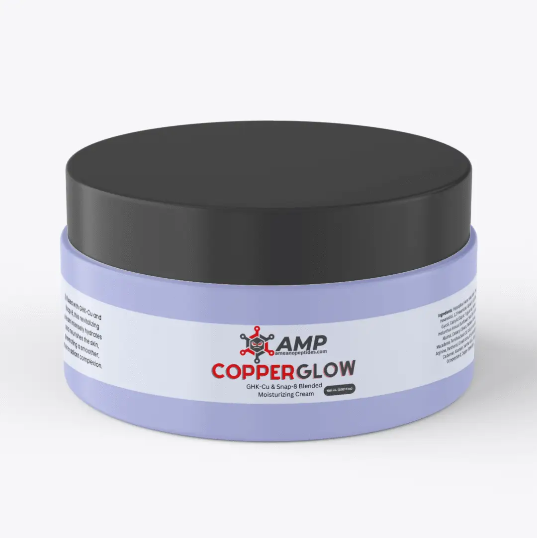 JarDesignFinal-1080x1081 CopperGlow – GHK-Cu & Snap-8 Blended Moisturizing Cream (100 mL) - Image 1